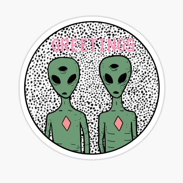 Artikel-Vorschau von ALIENS - Grüße, designt und verkauft von Maddison Green.
