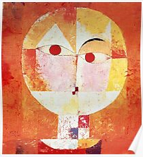 Paul Klee Senecio. Poster