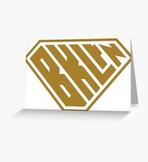 Brooklyn SuperEmpowered (Gold) Greeting Card