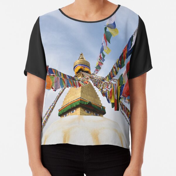 Drapeau Tibétain E Moji - Drapeau du Tibet' T-shirt Homme