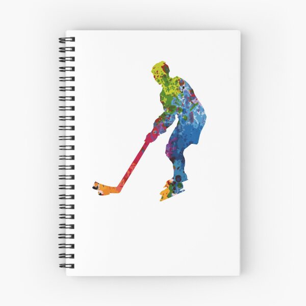 Item preview, Ice hockey colorful designed and sold by NixBob.