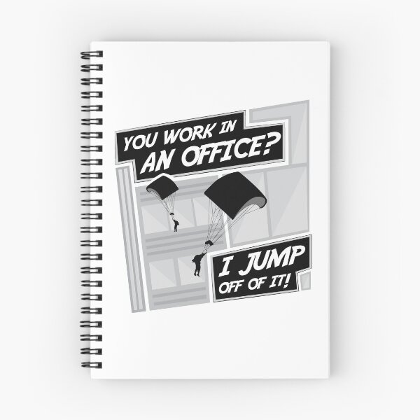 Artikelvorschau, Sie arbeiten in einem Büro? Ich springe davon ab Basis Springen Design entworfen und verkauft von MCGraphics.