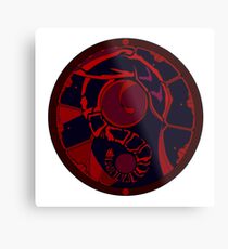 Mantis Shrimp Crest Metal Print