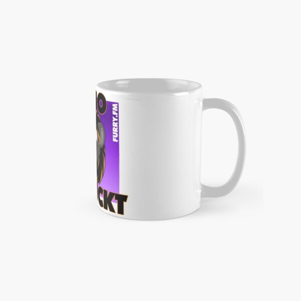 Radio verrückt Lila Tasse (Standard)
