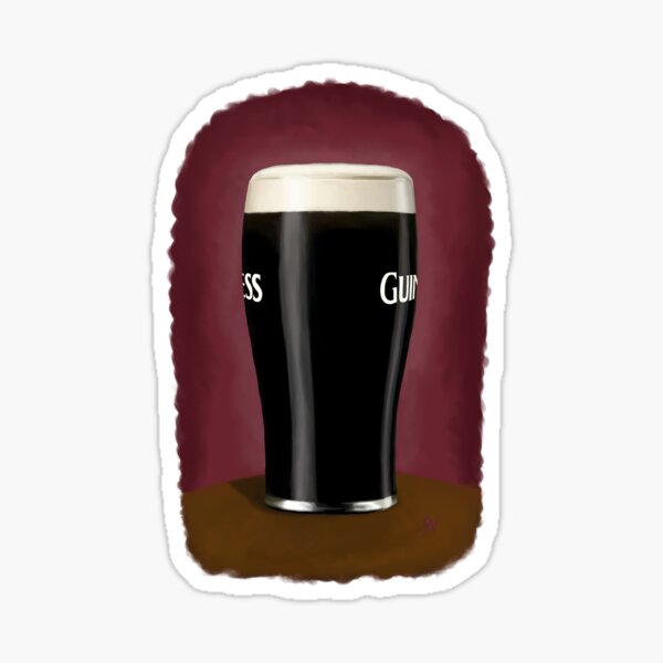 Pint of Guinness Sticker