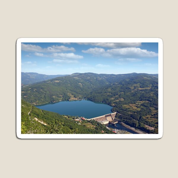 Item preview, Hydroelectric power plant on river landscape Perucac Serbia designed and sold by goceris.