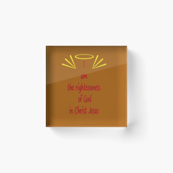 Item preview, I am the Righteousness of God in Christ Jesus designed and sold by sandiey.