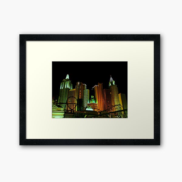 New York, New York Framed Art Print