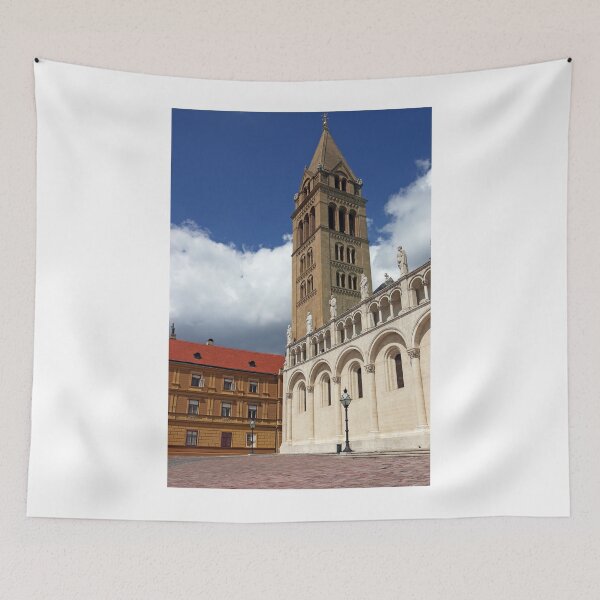 Aperçu de l'œuvre la cathédrale de Pecs créée et vendue par goceris.