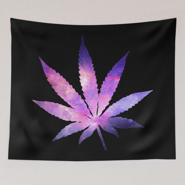 Item preview, Marijuana Leaf Space Galaxy designed and sold by EddieBalevo.