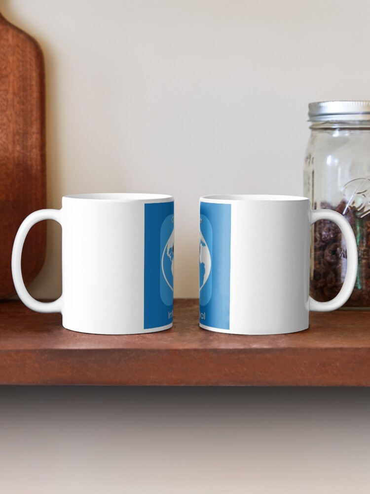 Alternate view of God's Love International Mug