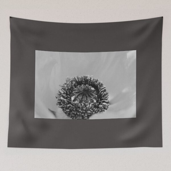 Item preview, Poppy Whorl Black And White designed and sold by Deb Oppermann.