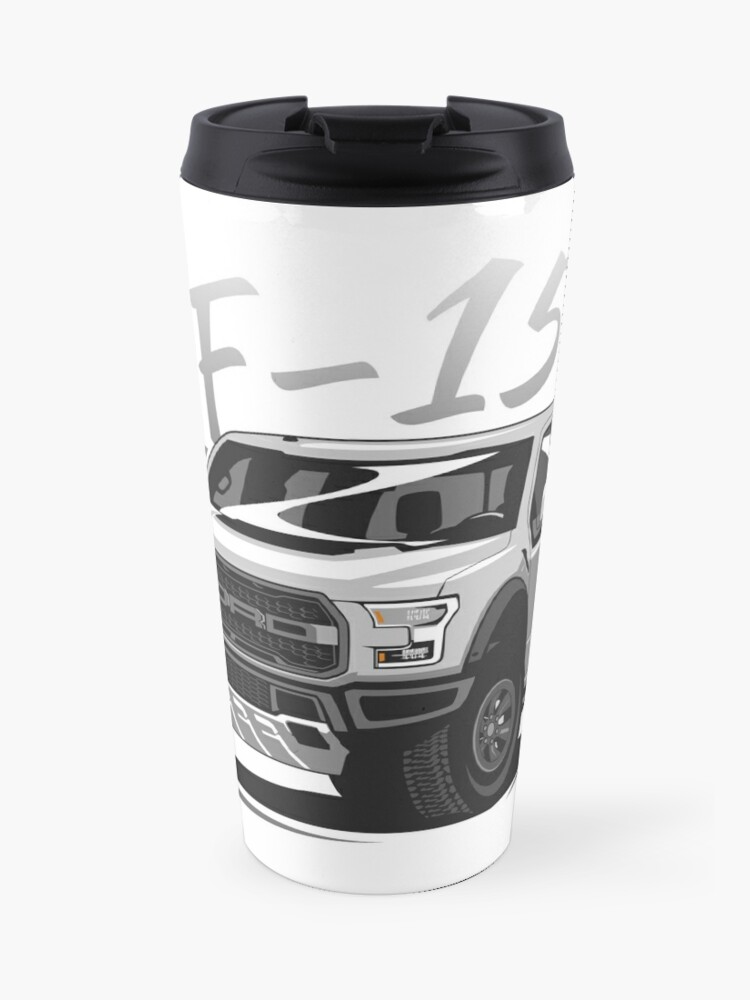 F 150 Raptor F150 Vector Style Travel Mug By Glstkrrn Redbubble