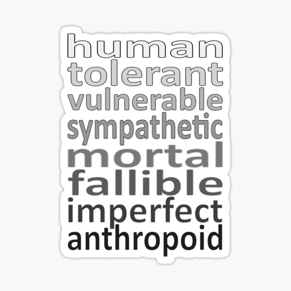 human Sticker