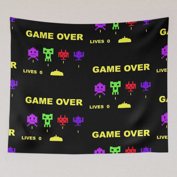 Item preview, Game over retrogaming designed and sold by OJOEF89.
