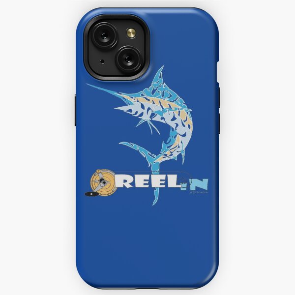 Gone Fishing Rod Fish Ocean Case For iPhone 15 Pro Max Plus 14 Mini 13 12