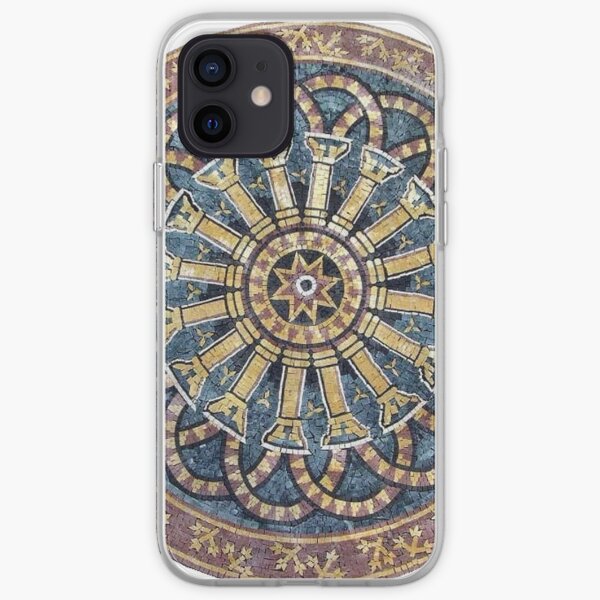 #decoration, #pattern, #art, #craft, #antique, ornate, design, flower, mosaic, aztec, abstract, chakra, circle, geometric shape, retro style, arabic style, textured, old-fashioned, square, diy iPhone Soft Case