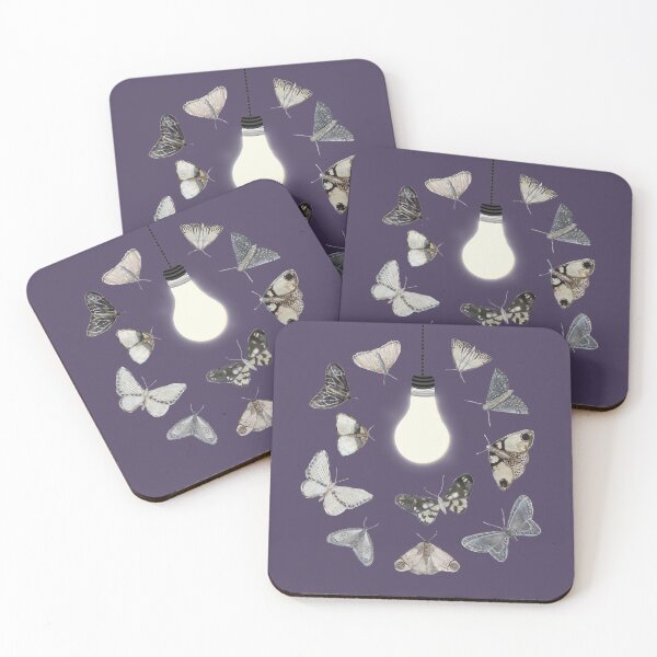 Item preview, Moths to a Lightbulb designed and sold by Amy Hadden.