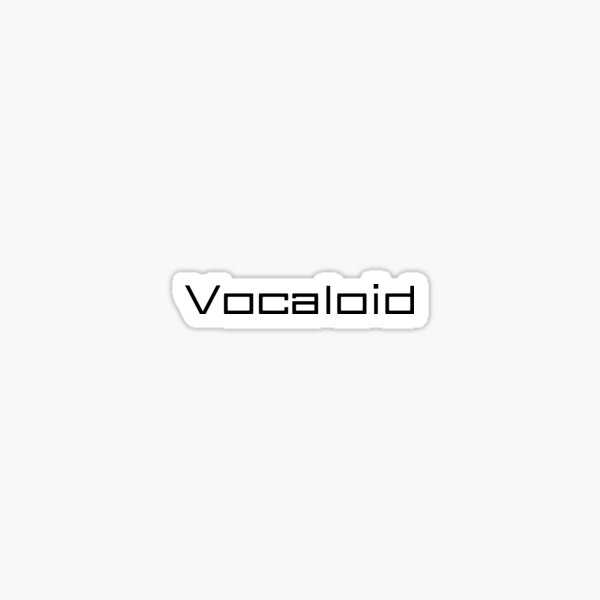 Vocaloid | Minimalist Design Sticker