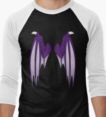Dragon wings - purple Men's Baseball ¾ T-Shirt