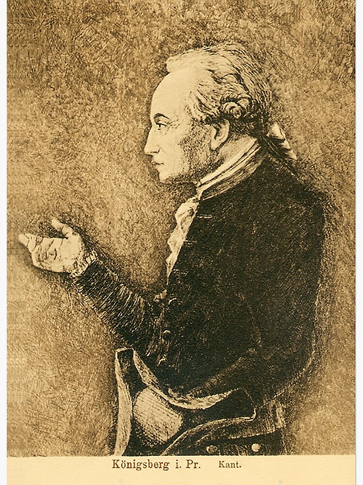 Immanuel Kant.. profile portrait by edsimoneit
