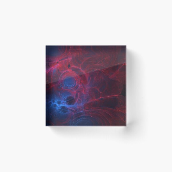 The Thing About Fractals...You Can't Stop! Acrylic Block