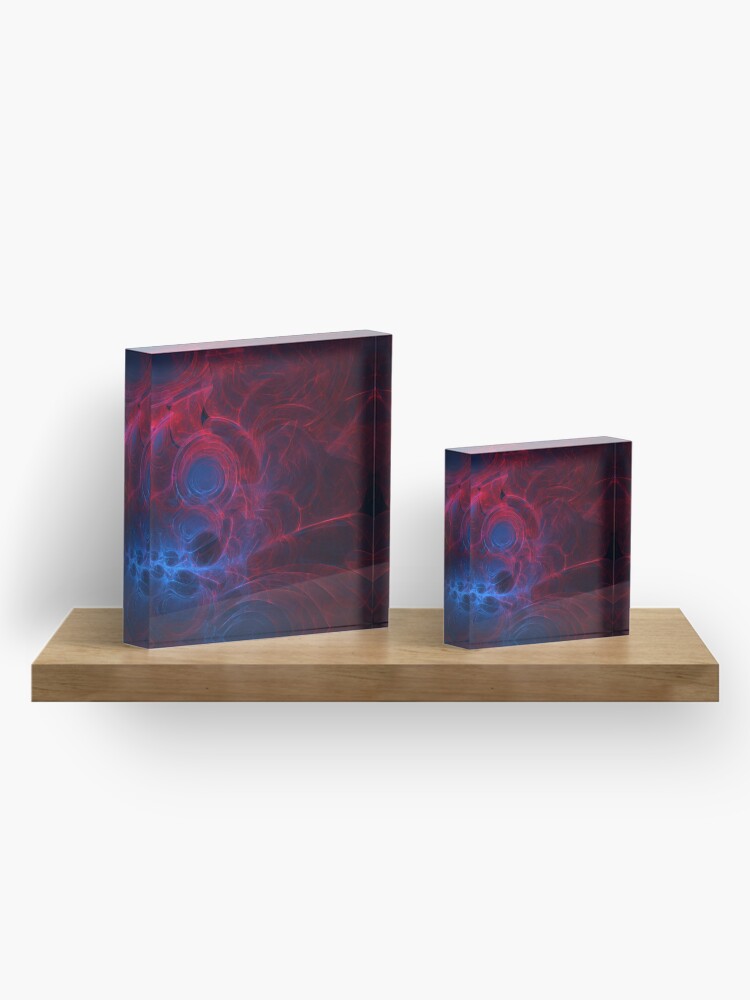 Acrylic Block, The Thing About Fractals...You Can't Stop! designed and sold by Lyle Hatch