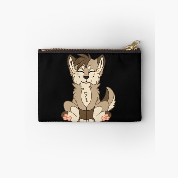 Item preview, Cute Chibi Brown Wolf designed and sold by 8Bit-Paws.