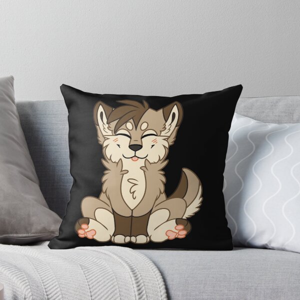 Item preview, Cute Chibi Brown Wolf designed and sold by 8Bit-Paws.