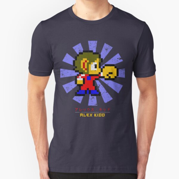 Alex Kidd Retro Japanese Slim Fit T-Shirt
