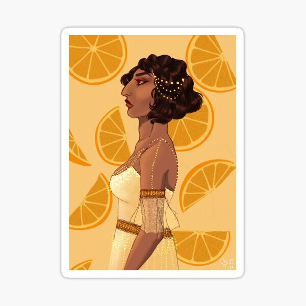 Queen of Yaffa Sticker