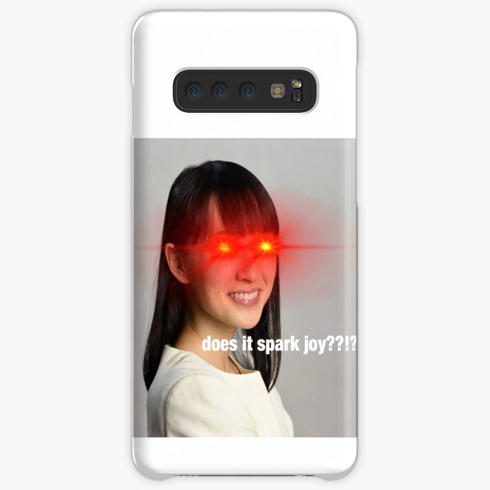 does it spark joy - konmari marie kondo Case & Skin for Samsung Galaxy