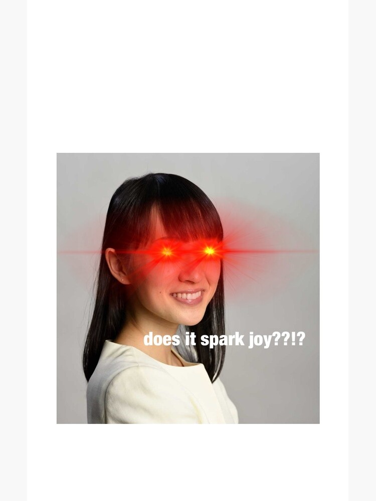 does it spark joy - konmari marie kondo by mavsa