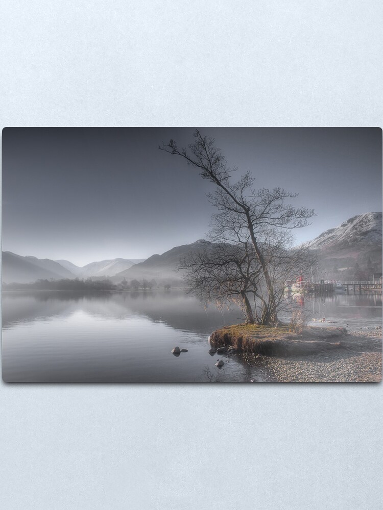 Alternate view of Winters Morning Metal Print