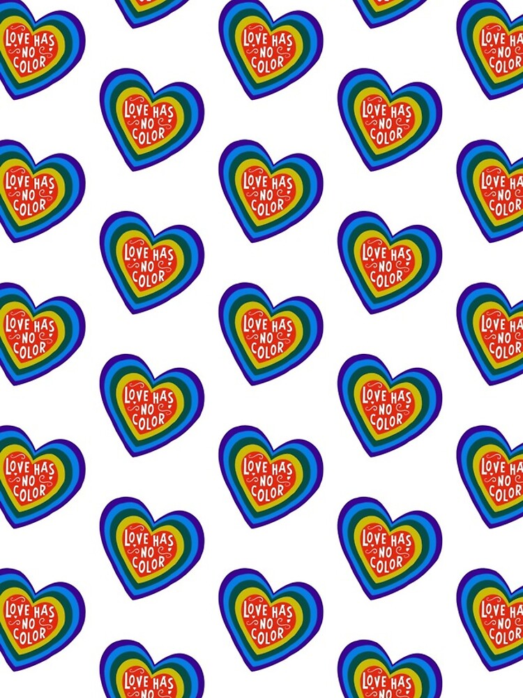 Thumbnail 4 of 4, iPhone Case, Love Has No Color Anti-Racism/Discrimination designed and sold by MCGraphics.