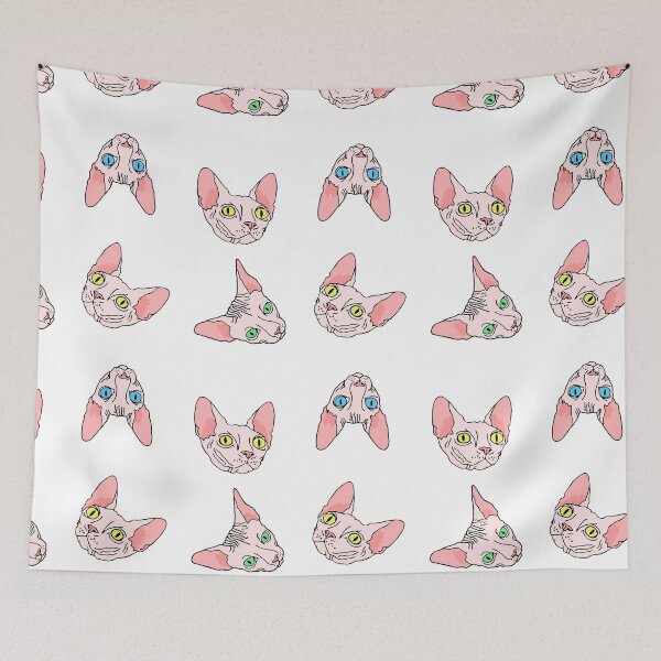 Item preview, sphynx cats (naked cats) designed and sold by B0red.
