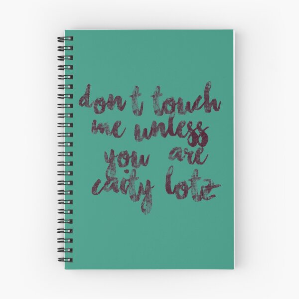 Item preview, Don't touch me unless you're Caity designed and sold by october-lady.