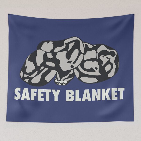 Item preview, Ball Python (Axanthic) Safety Blanket designed and sold by Tazodiac.