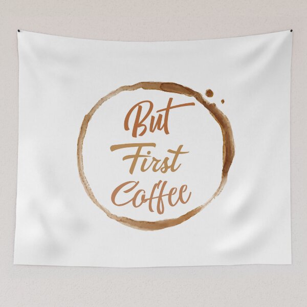 Item preview, Coffee stain - But First Coffee  designed and sold by vladocar.