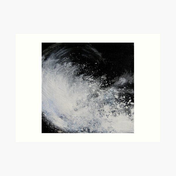 little wave Art Print