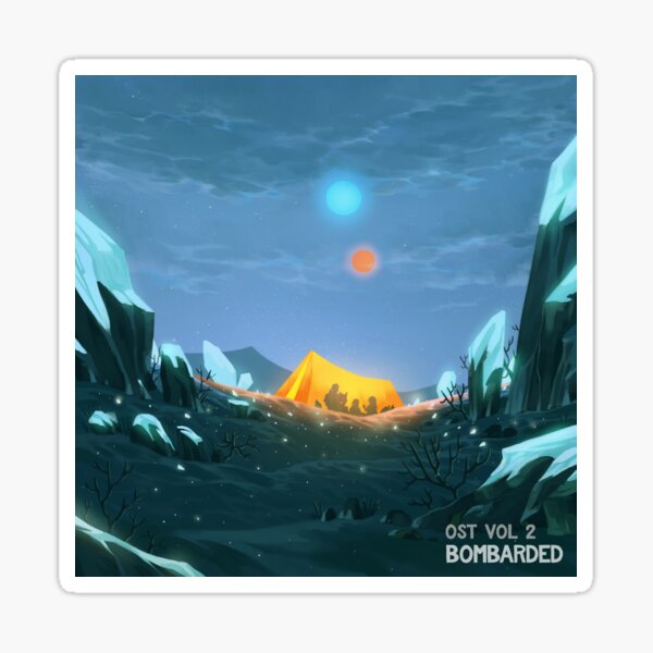 bomBARDed OST Vol. 2 Album Cover Sticker