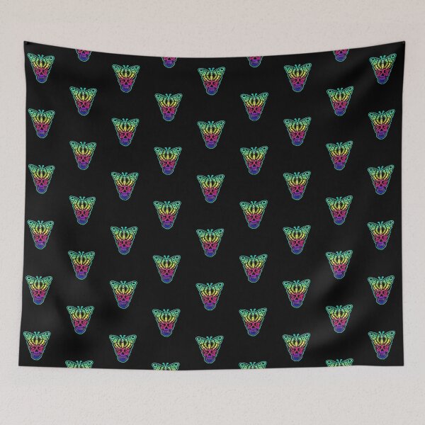 Item preview, Colorful deaths head moth designed and sold by Wes Losner.