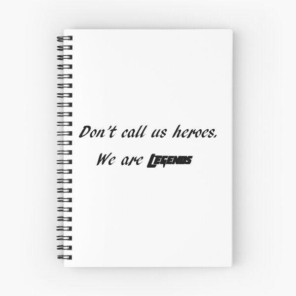 Item preview, Don't call us heroes designed and sold by october-lady.