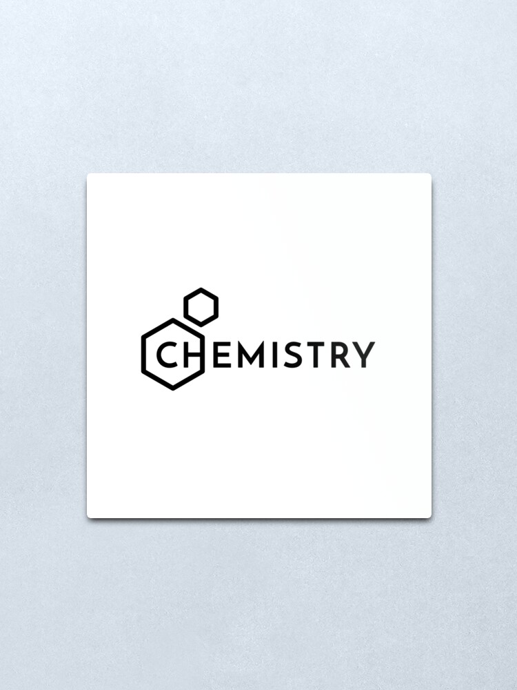 Alternate view of Chemistry (Inverted) Metal Print