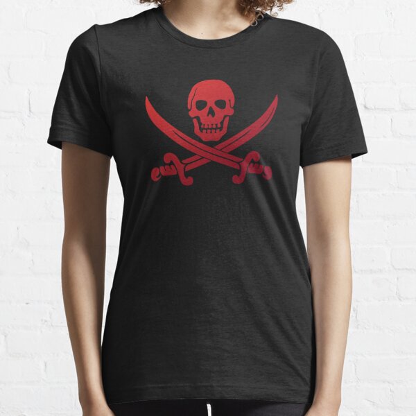  Disney Pirates of the Caribbean Skull and Swords Logo T-Shirt :  Clothing, Shoes & Jewelry