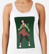 Camiseta con espalda nadadora Emerald Enchantress