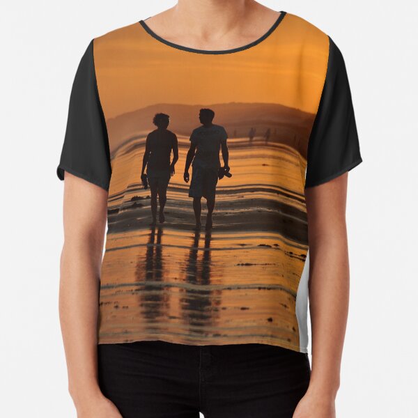 Come Walk With Me - Redhead Beach NSW Chiffon Top