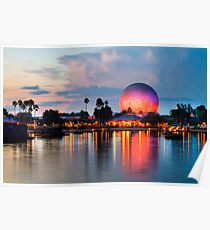 Póster Dusk desciende en EPCOT