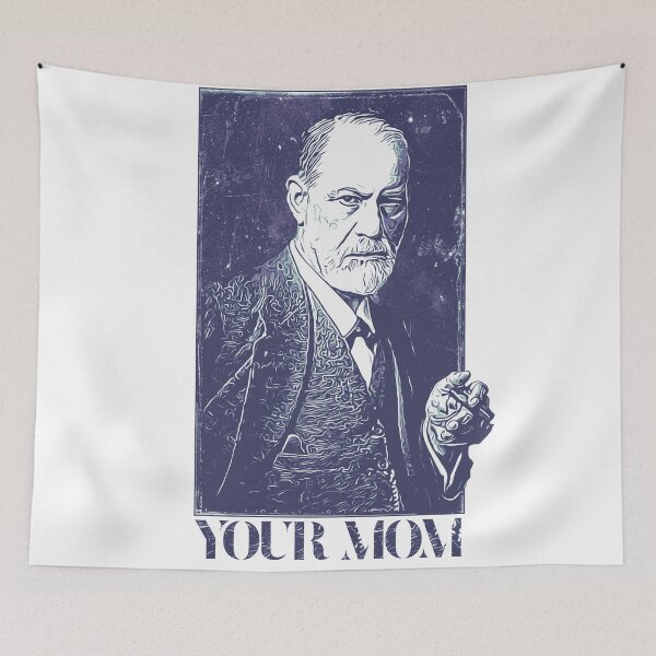 Item preview, Sigmund Freud - Your Mom designed and sold by CreativeSpero.