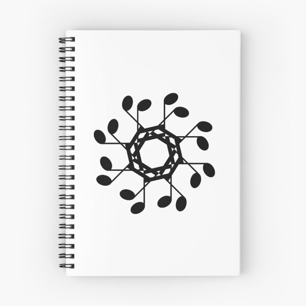 Item preview, Semi-quaver circle designed and sold by Fiona Doyle.